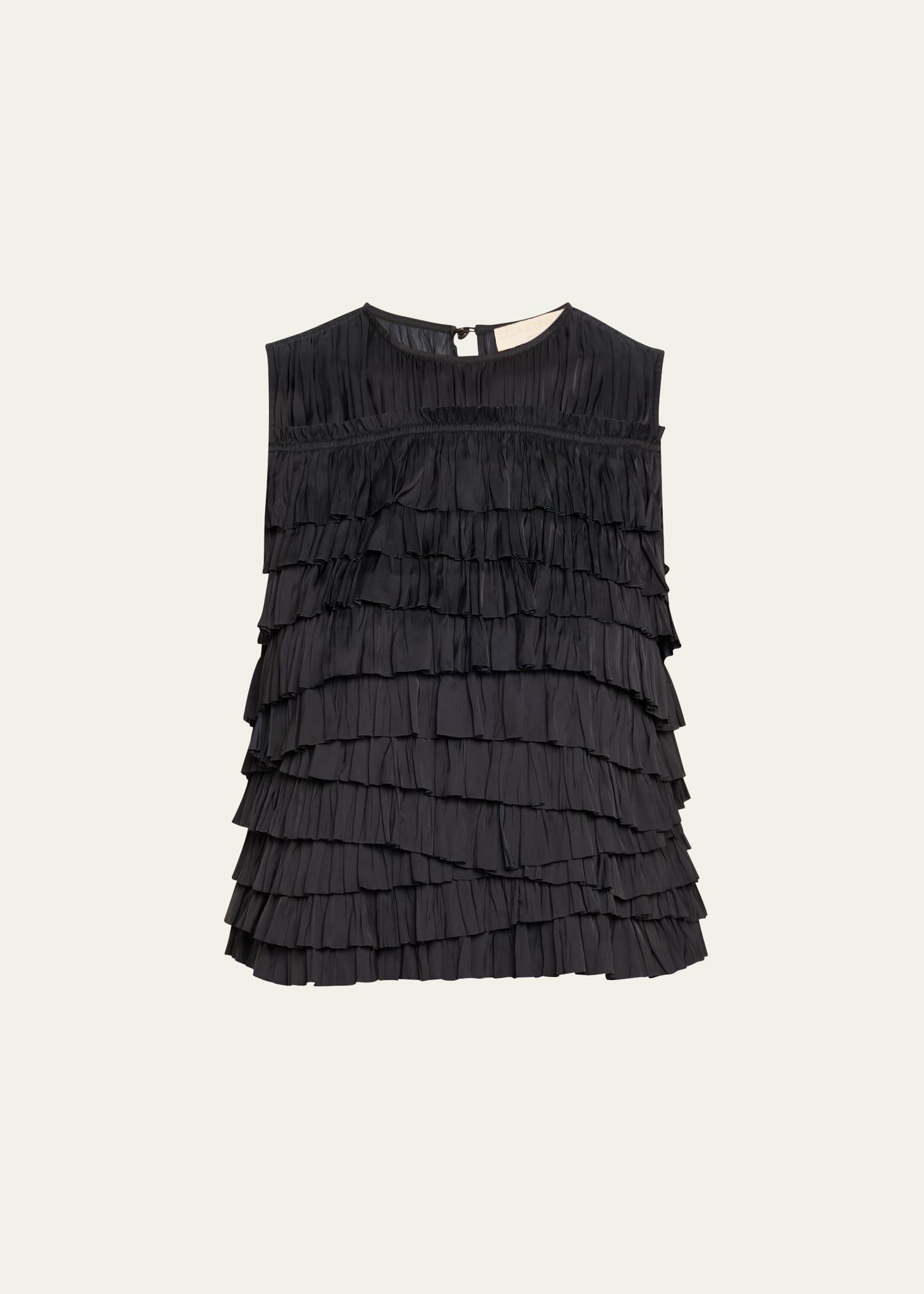quinn layered sleeveless top