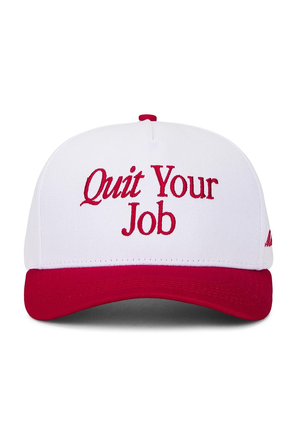 quit your job snapback hat