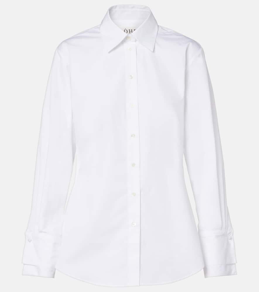 róhe cotton poplin shirt