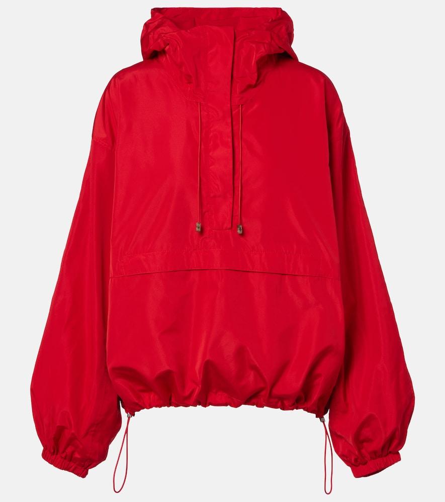 róhe hooded oversized jacket