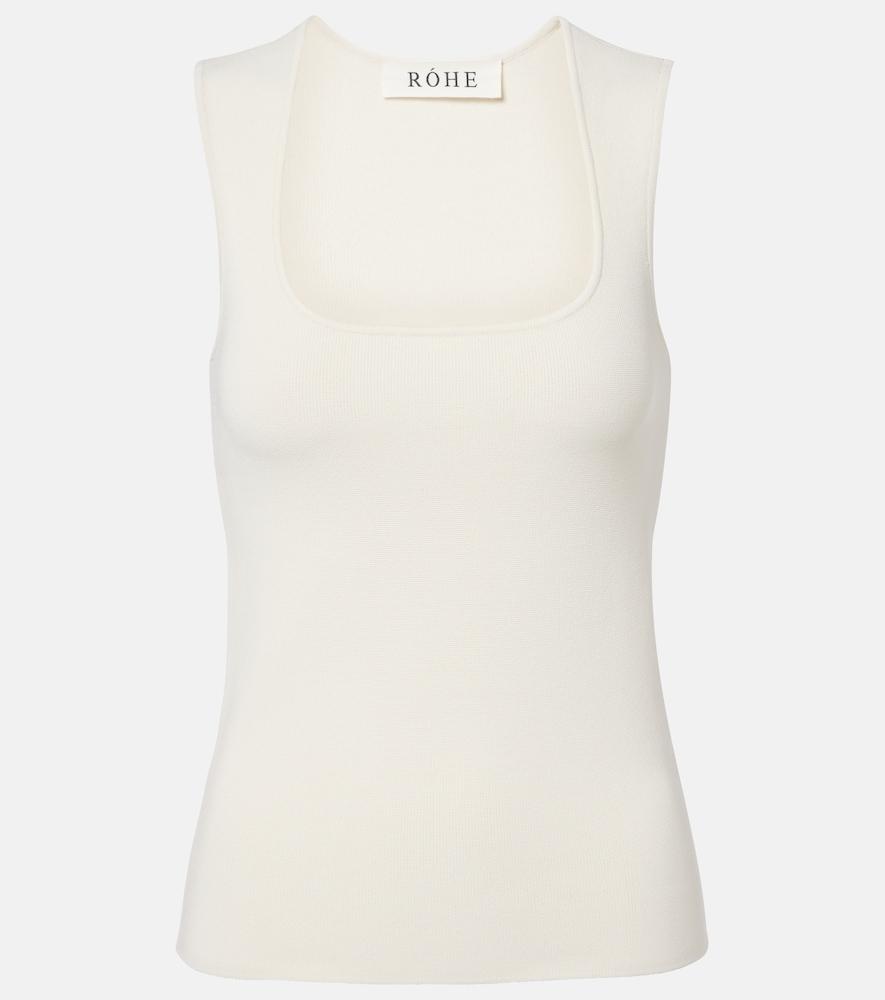 róhe knitted tank top