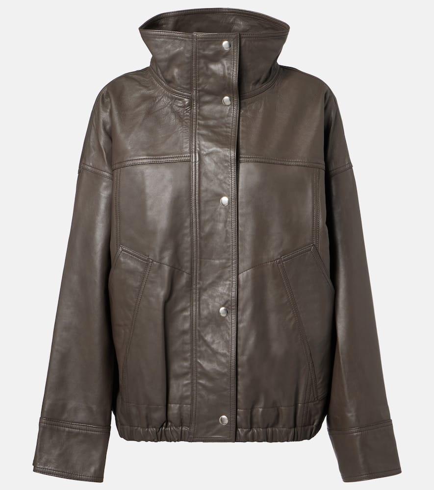 róhe leather jacket