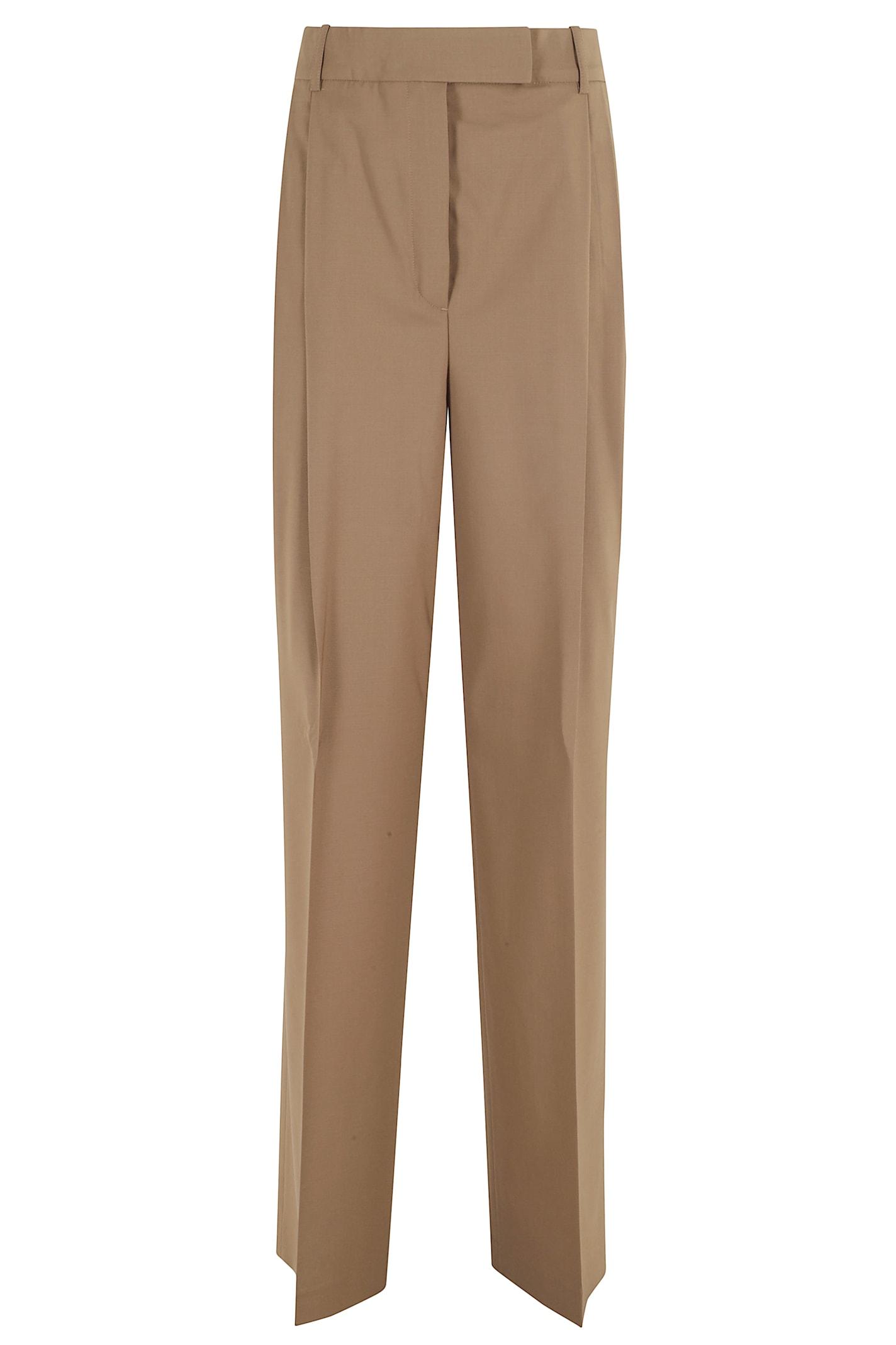 róhe mid waist tailored trousers