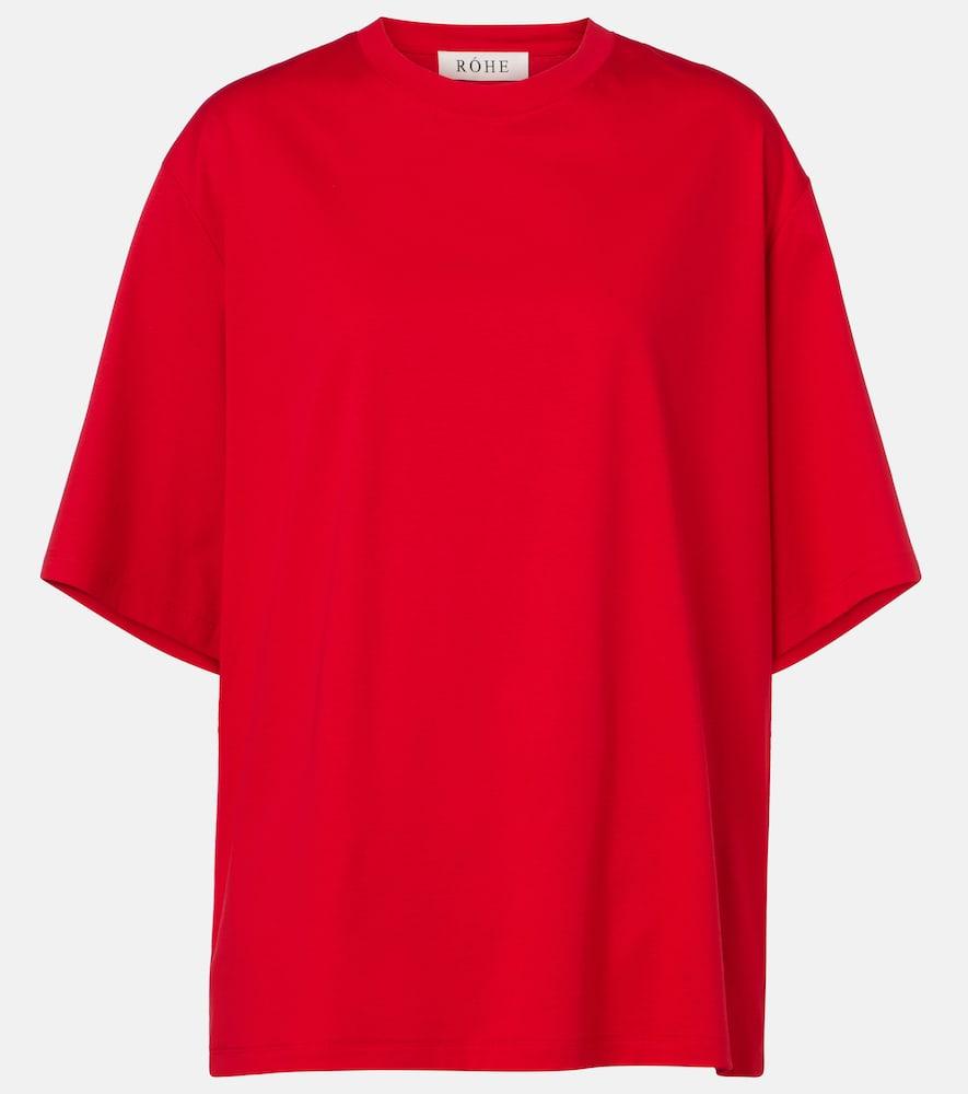 róhe oversized cotton and silk