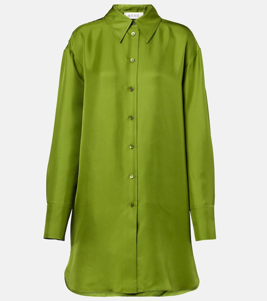 róhe silk shirt