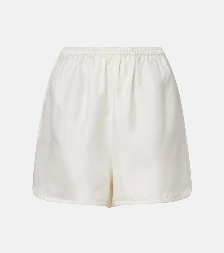 róhe silk shorts