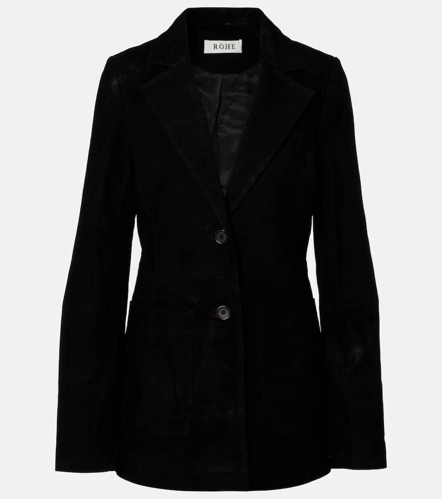 róhe suede blazer