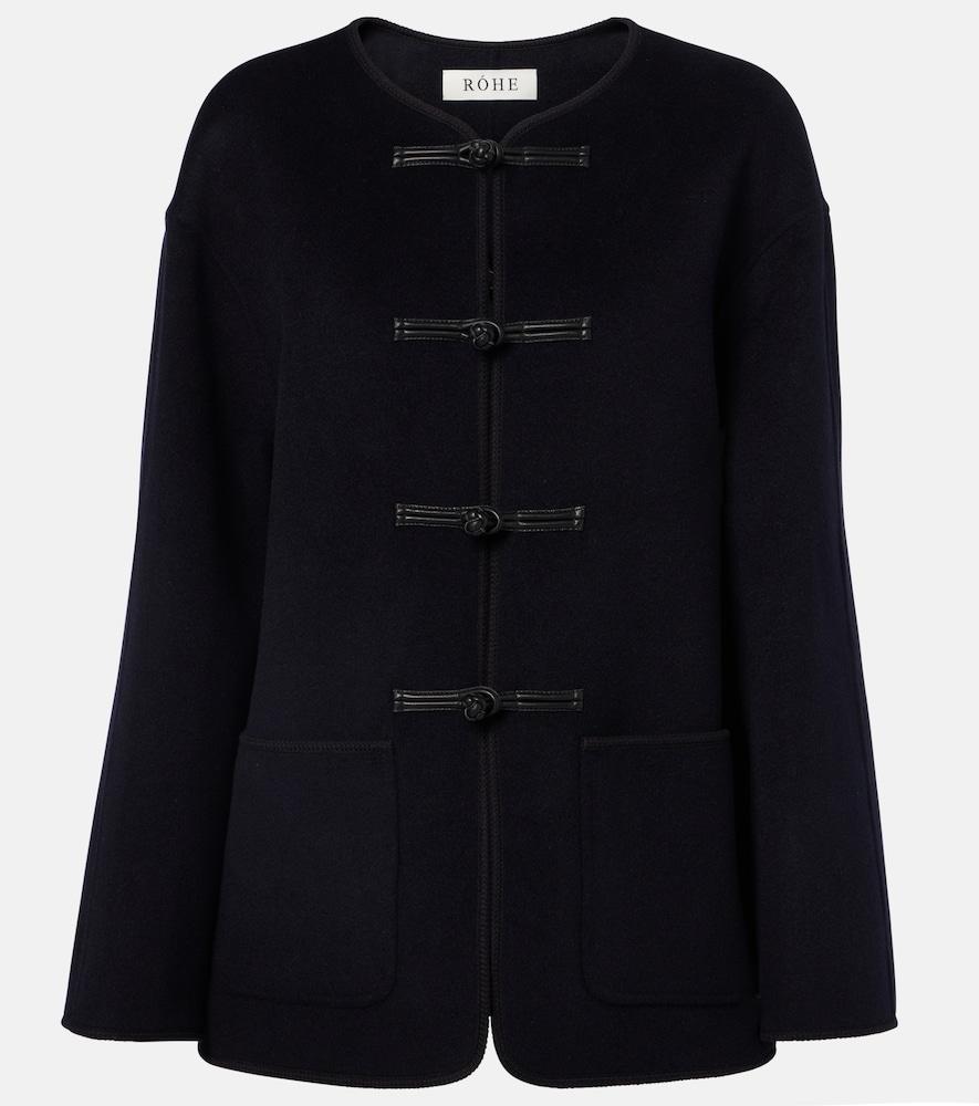 róhe wool and cashmere jacket