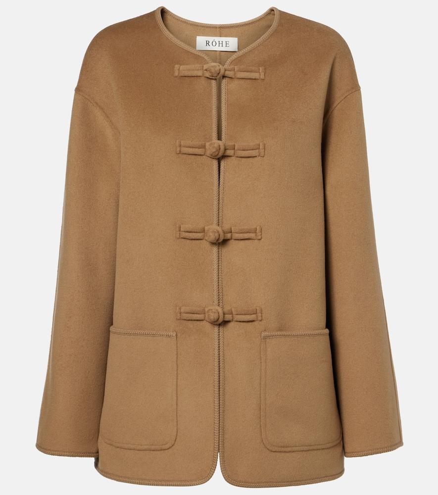 róhe wool and cashmere jacket