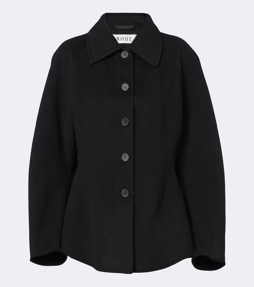 róhe wool and cashmere jacket