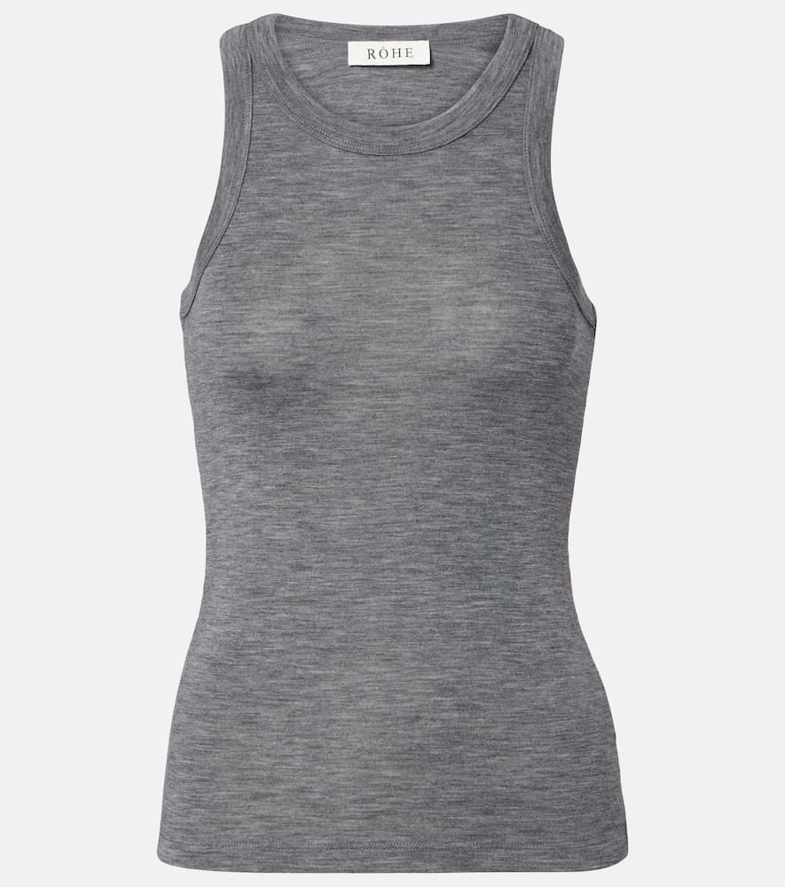 róhe wool jersey tank top