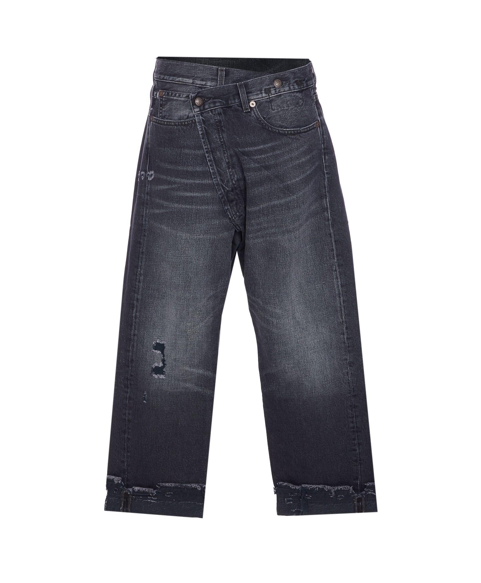 r13 cross over jeans