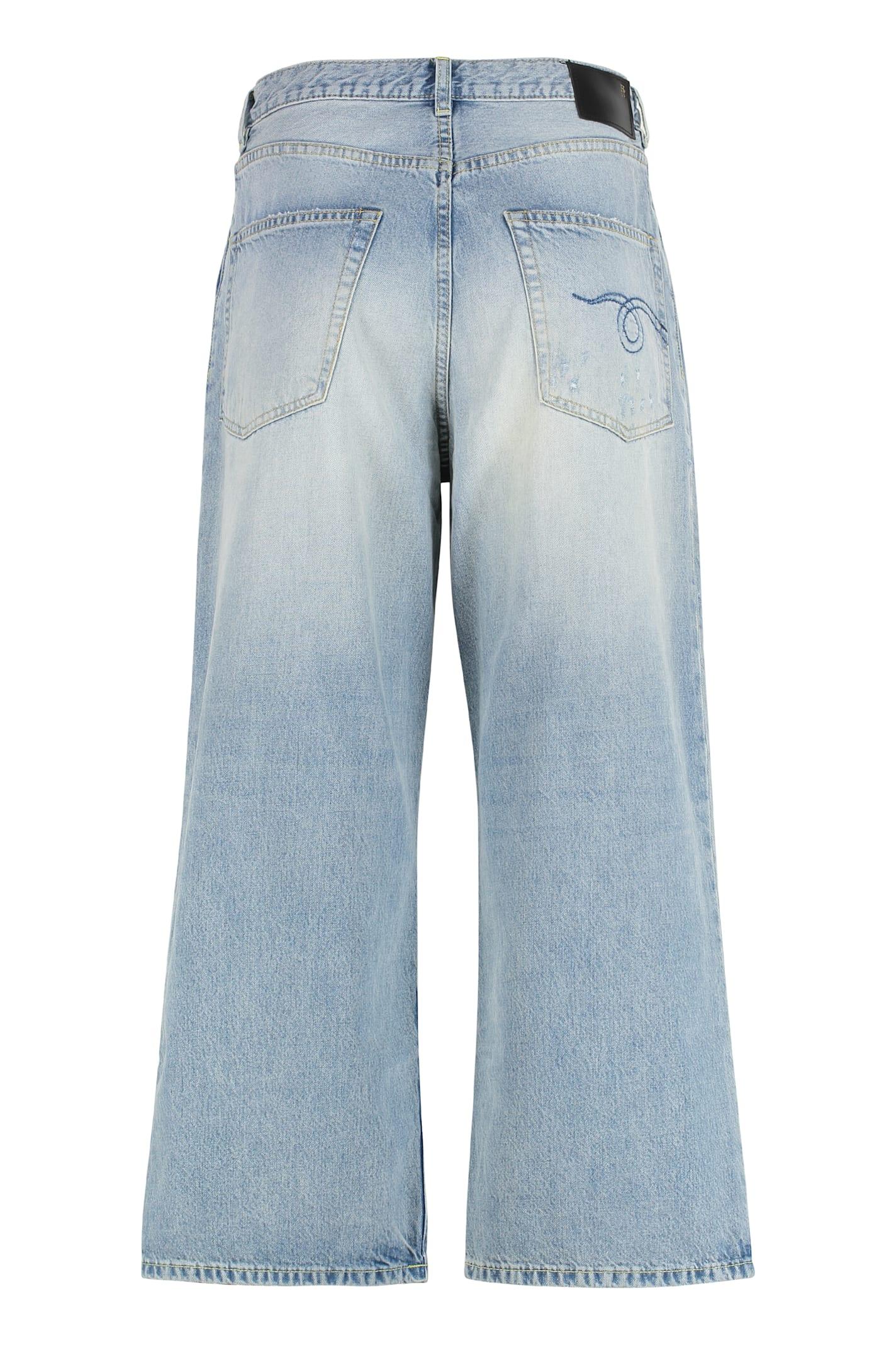 r13 darcy wide-leg jeans