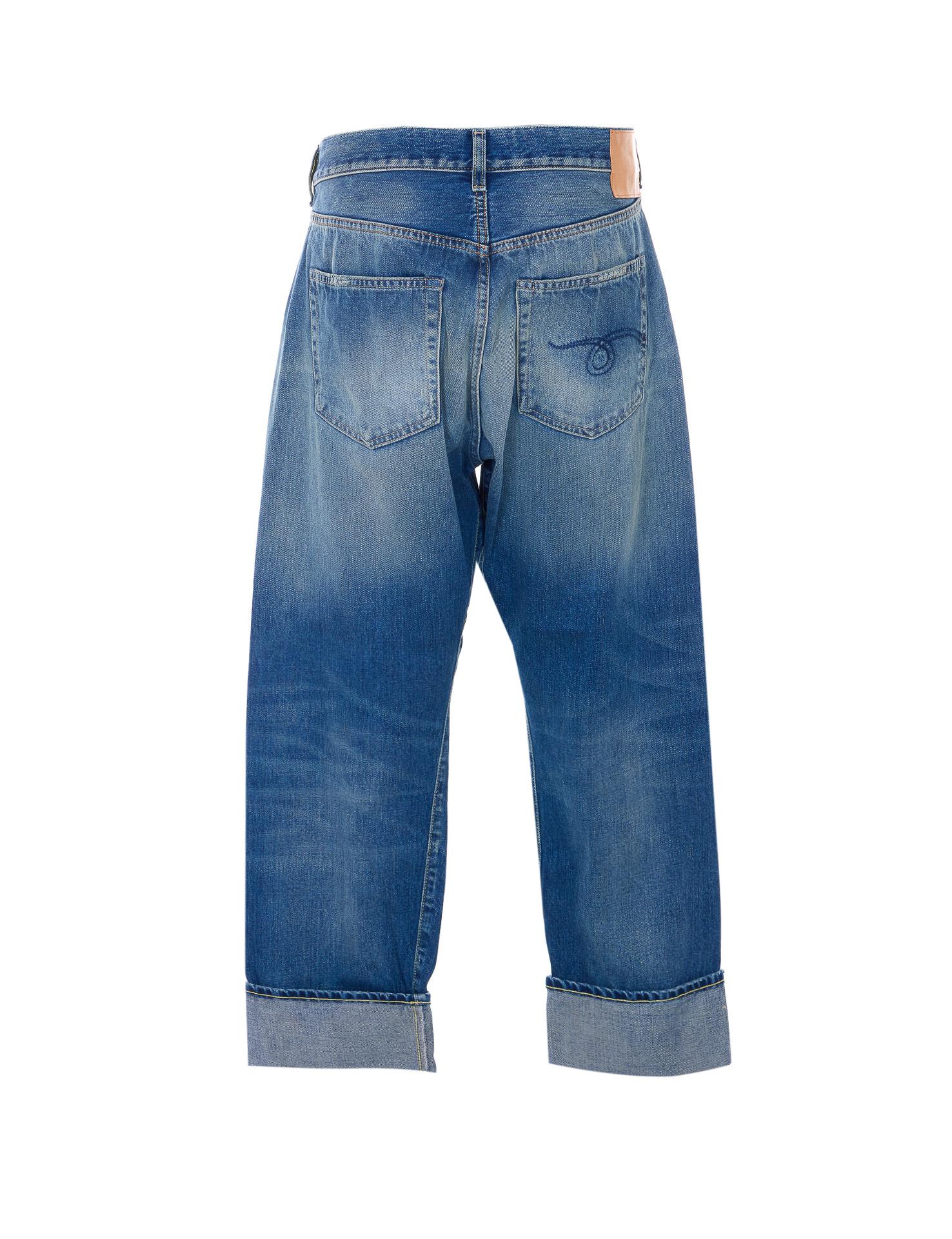 r13 jeans blue cotton - women