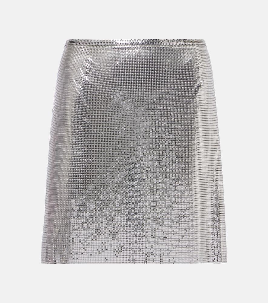 rabanne chainmail miniskirt