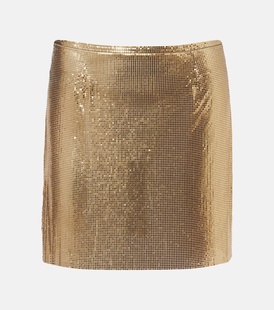 rabanne chainmail miniskirt