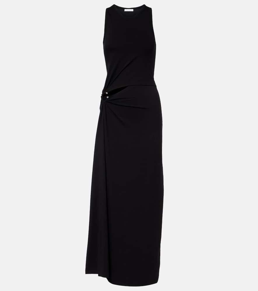 rabanne cutout maxi dress