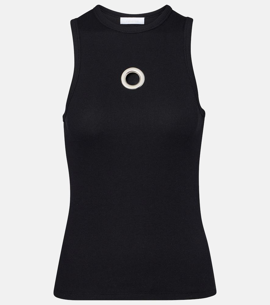 rabanne embellished cotton