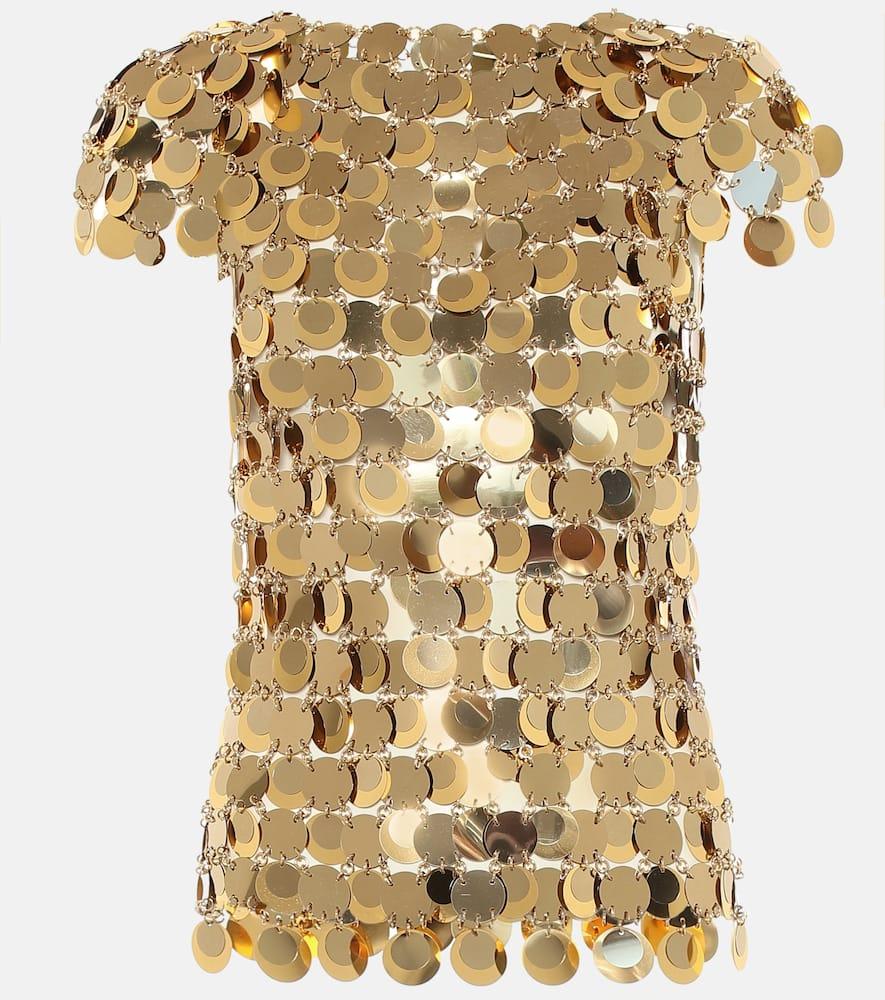 rabanne embellished top