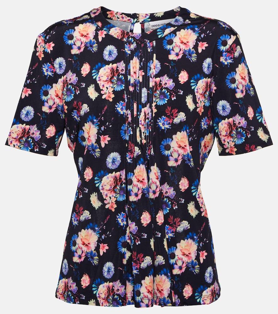 rabanne floral top