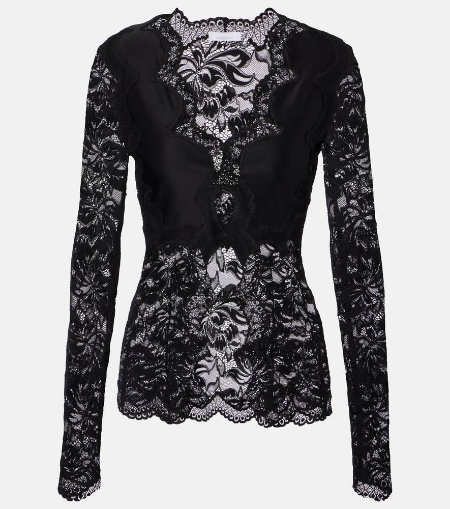 rabanne lace top