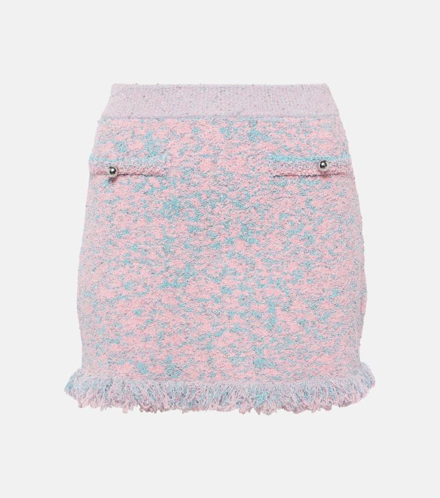 rabanne tweed miniskirt