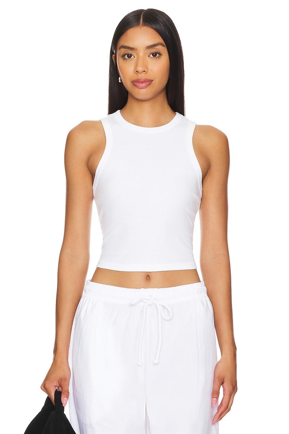 racer crop tank