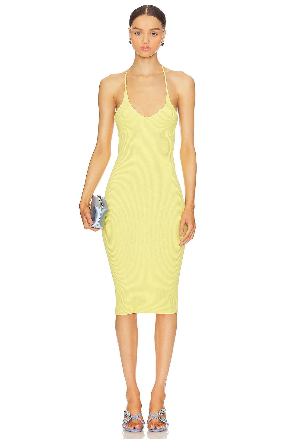 racheal open back dress