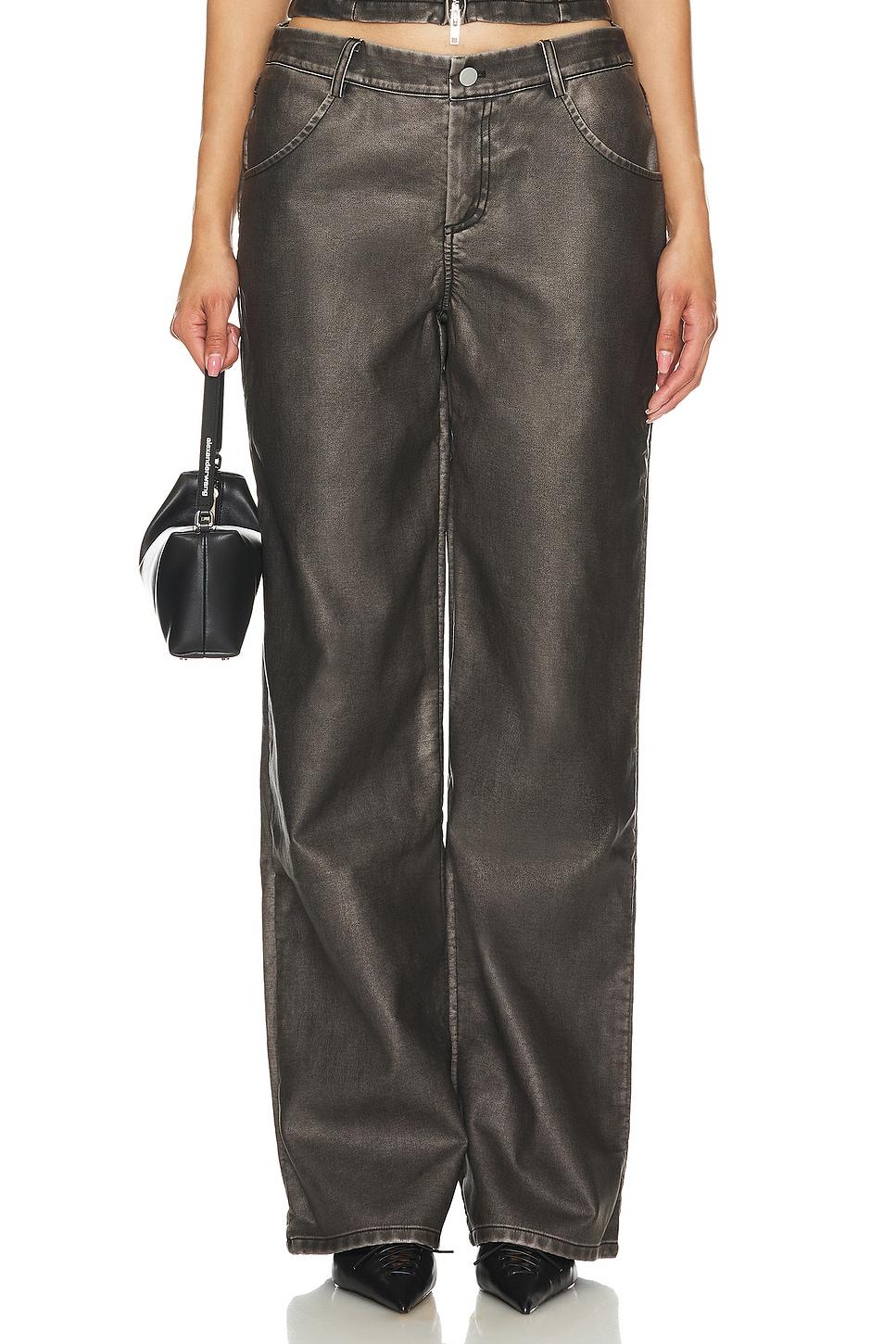 rachel faux leather pant