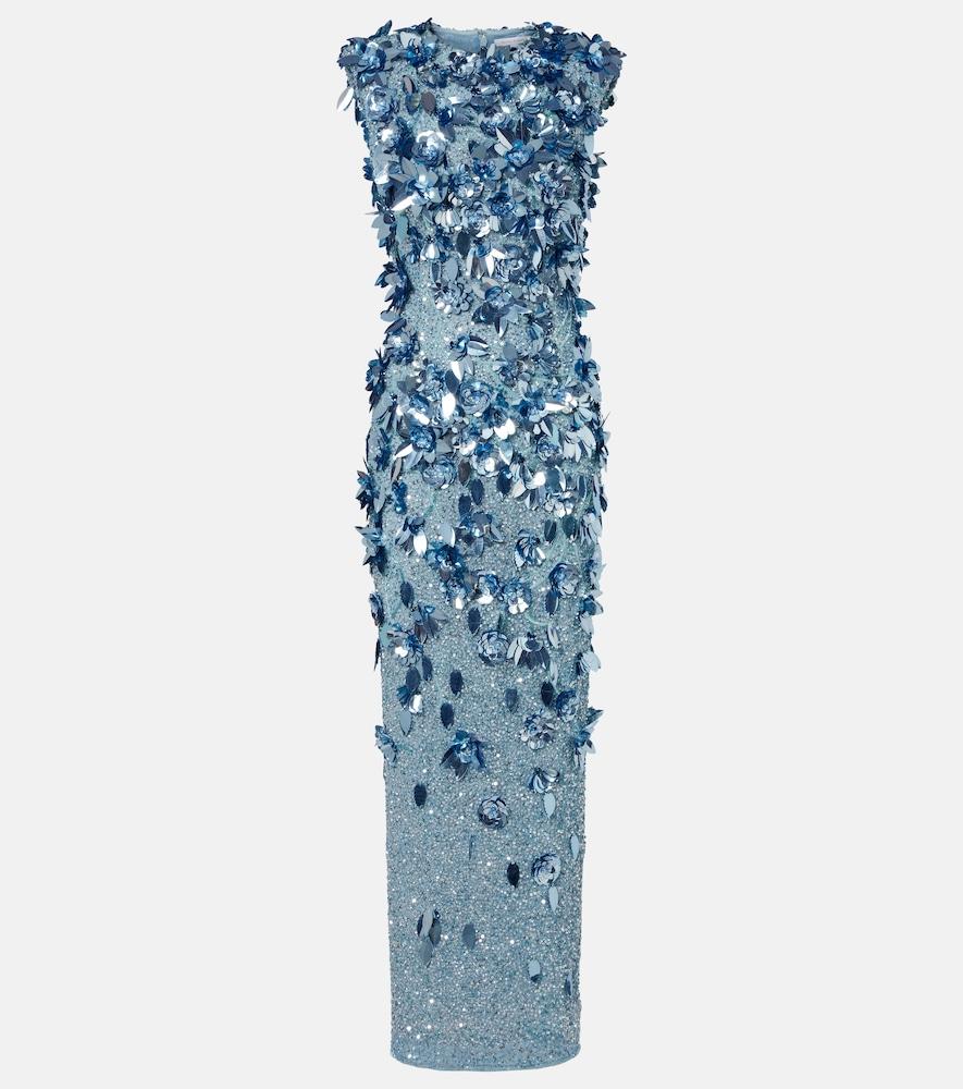 rachel gilbert hugo sequined gown