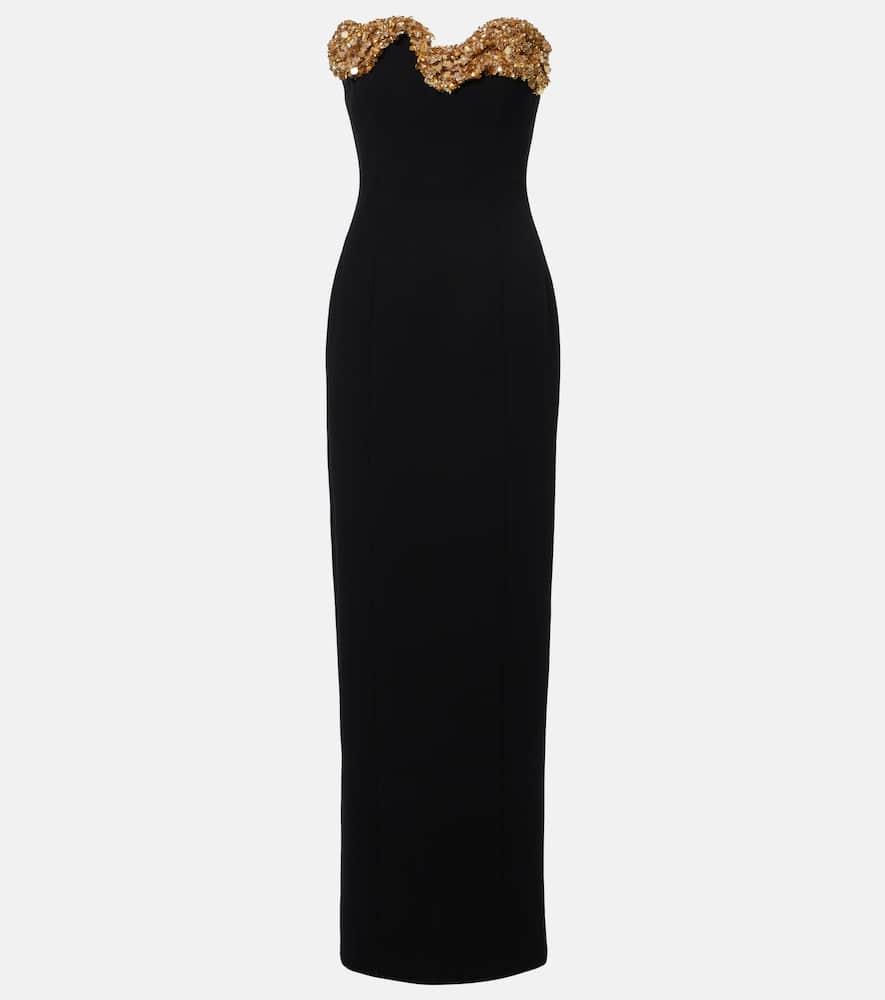 rachel gilbert lucca embellished gown