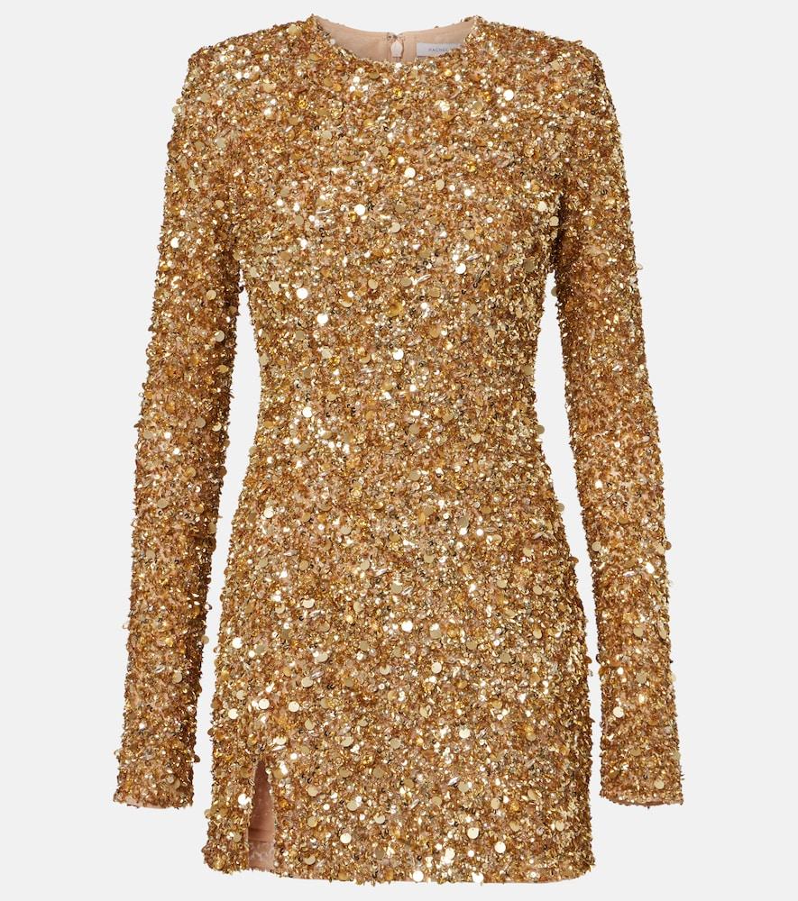 rachel gilbert phillipe embellished minidress