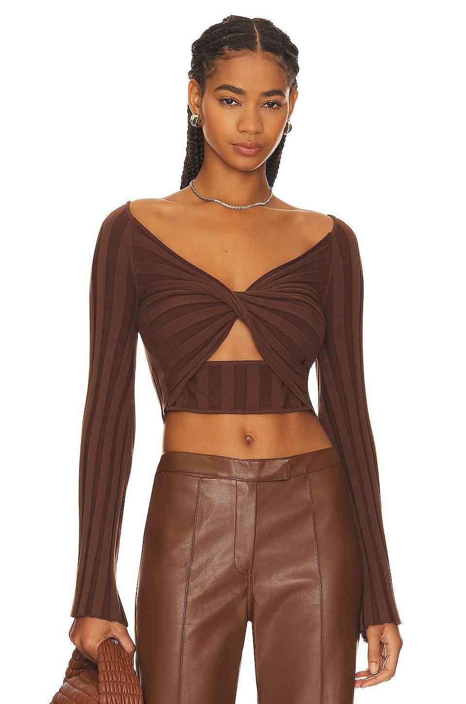 radiant knit top