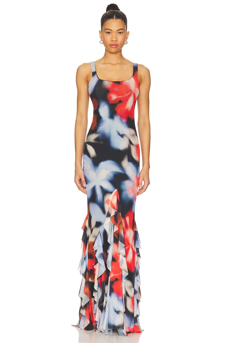 radiant long dress