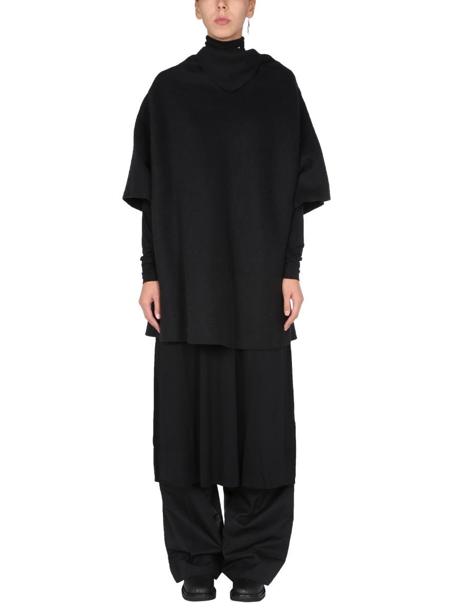 raf simons ataraxia wool blend dress