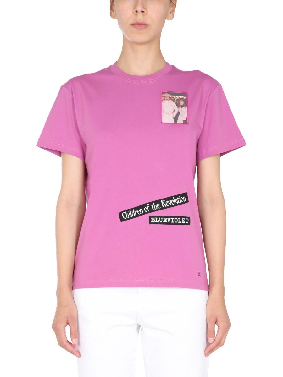 raf simons crew neck t-shirt