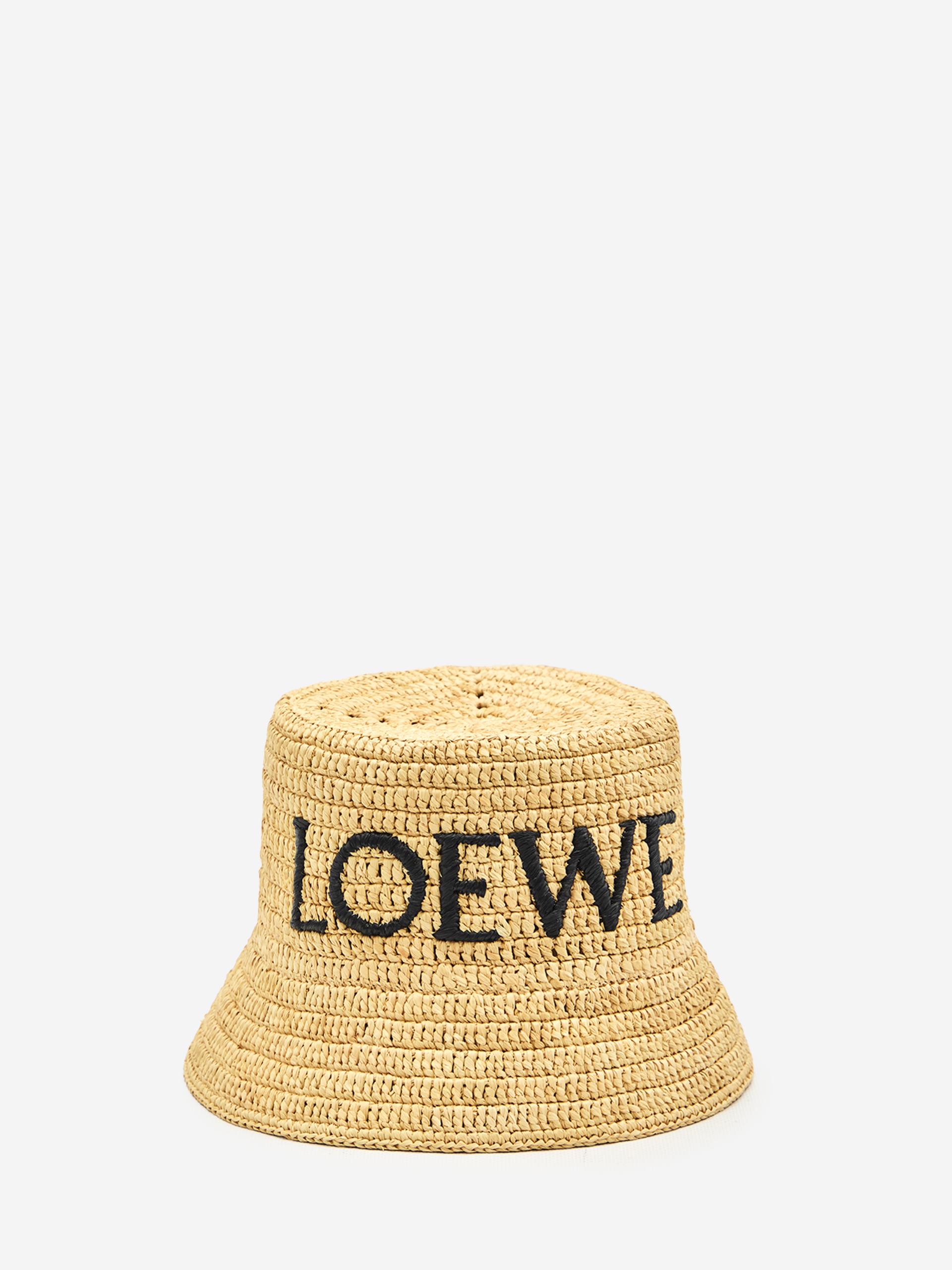 raffia bucket hat