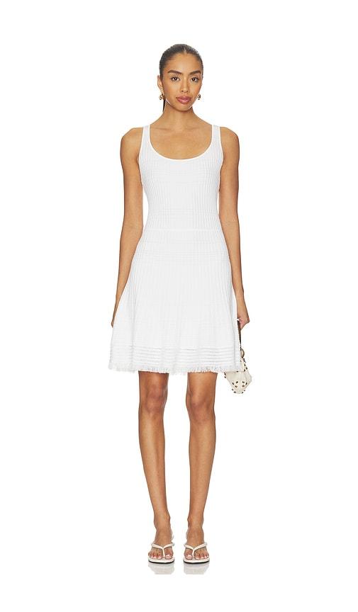 rag & bone ayan mini dress in white.