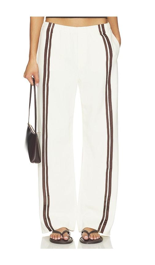 rag & bone featherweight logan pull on track jeans in multi.