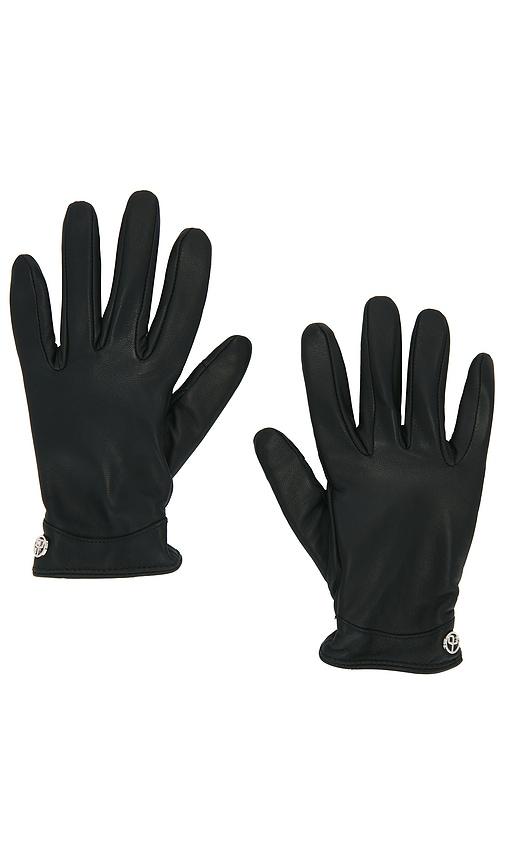 rag & bone joni gloves in black.