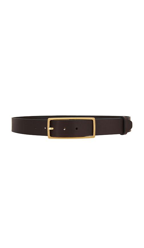 rag & bone rebound texture belt in brown.