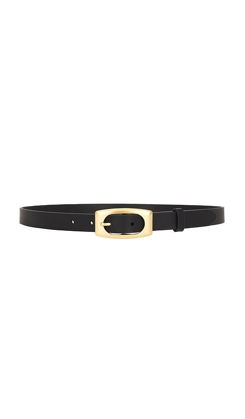 rag & bone rory belt in black.