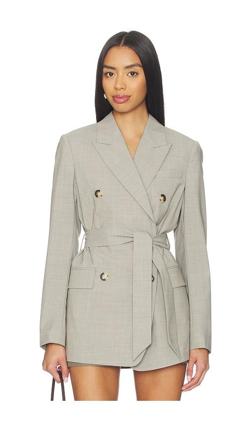 rag & bone virginia blazer in taupe.