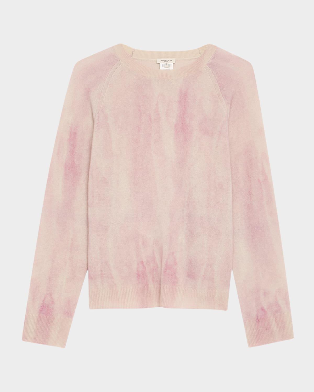 raglan-sleeve cashmere sweater