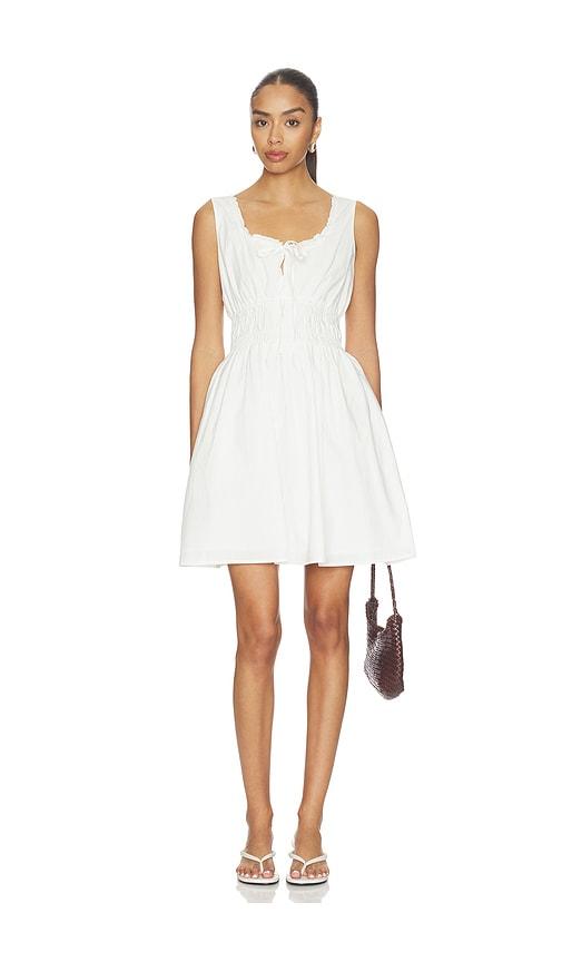 rails cosette dress in white.