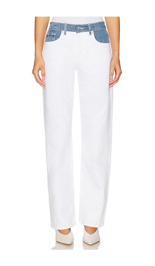 rails del mar jeans in white.