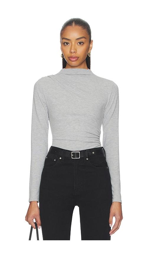 rails joelle sweater in grey.