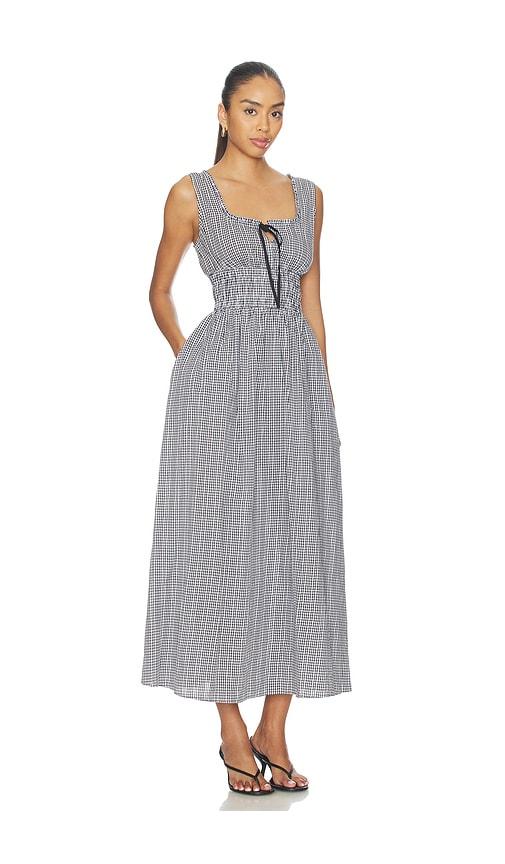 rails jordie dress in black,white.