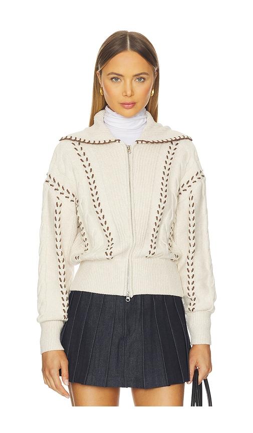 rails lune sweater in ivory.