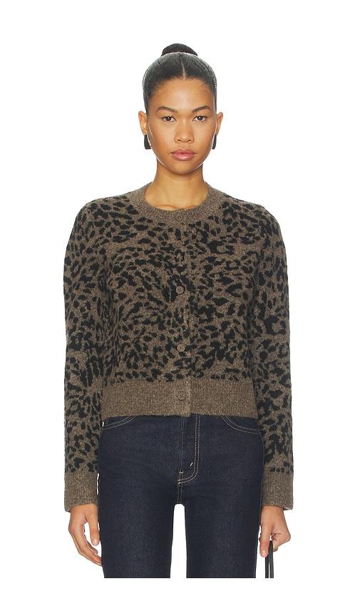 rails matilda cardigan in brown.